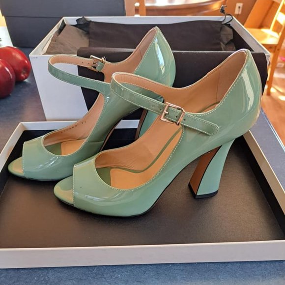 Emporio Armani Shoes - Emporio Armani Patent Heeled Shoes